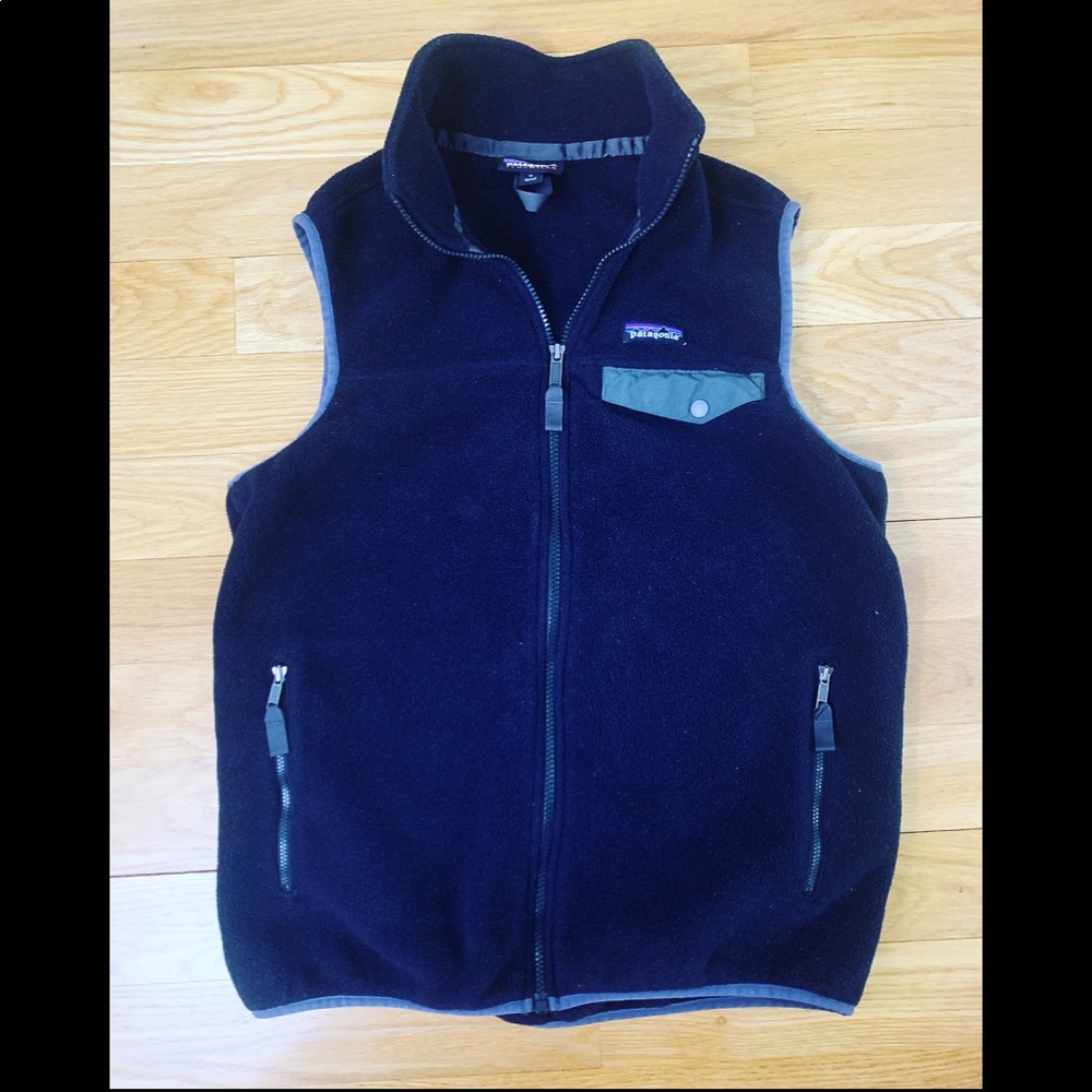 Patagonia Sweater Vest (BLACK) size M